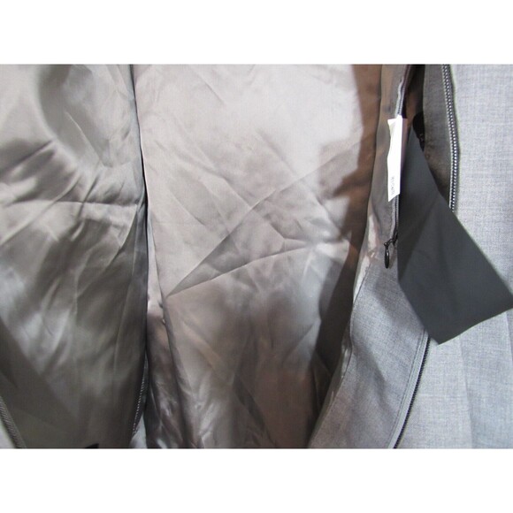 Hugo Boss Lanificio Tesse Biella Gray Unconstructed Virgin Wool Jacket 46R NWOT - Picture 7 of 8